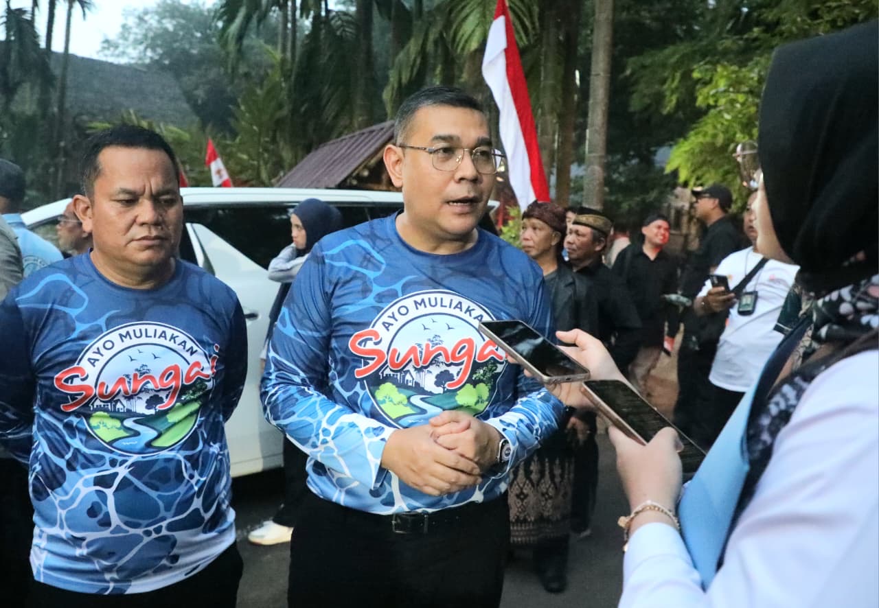 Hadiri Gerakan Nasional “AYO Muliakan Sungai”, Wamen Ossy: Memuliakan Sungai Berarti Memuliakan Neg
