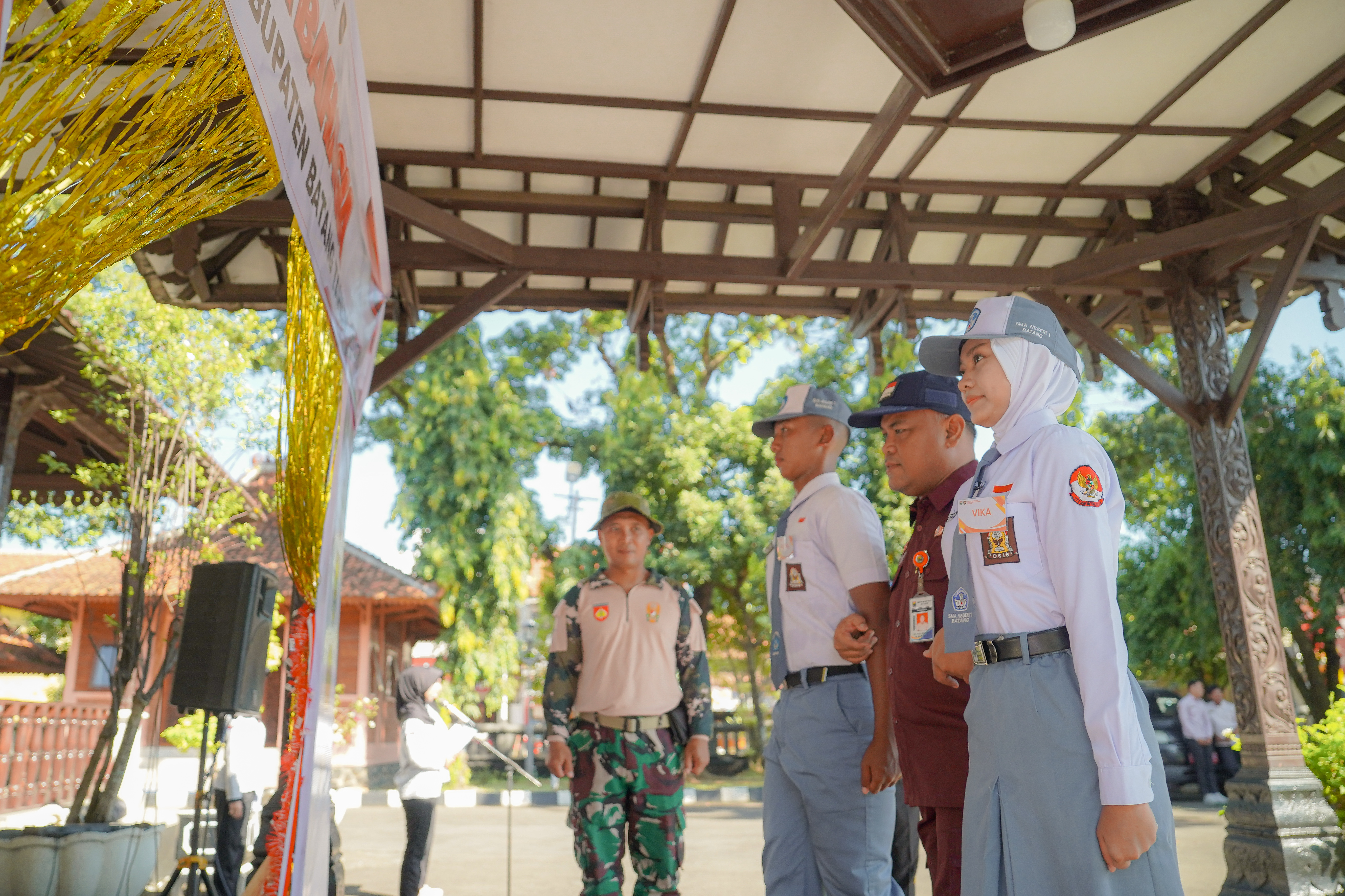Kesbangpol Batang Resmi Buka Latihan 75 Calon Paskibraka Tahun 2026