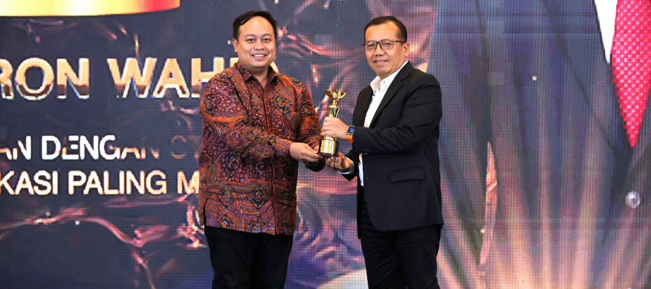 Kementerian ATR/BPN Terima Penghargaan dari INDOPOSCO atas Diseminasi Strategi Komunikasi yang Paling Masif