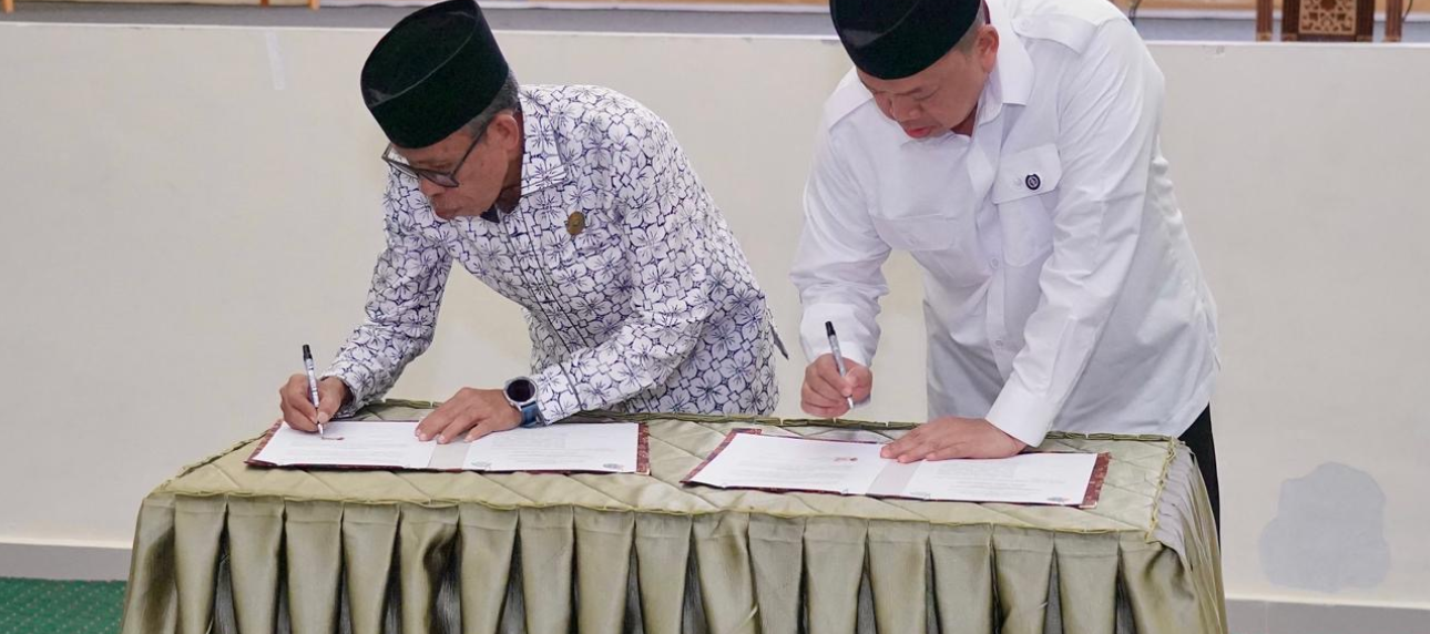 Menteri Nusron dan Rektor UIN Datokarama Palu Teken MoU, Libatkan Mahasiswa Tuntaskan Legalisasi Tanah Wakaf