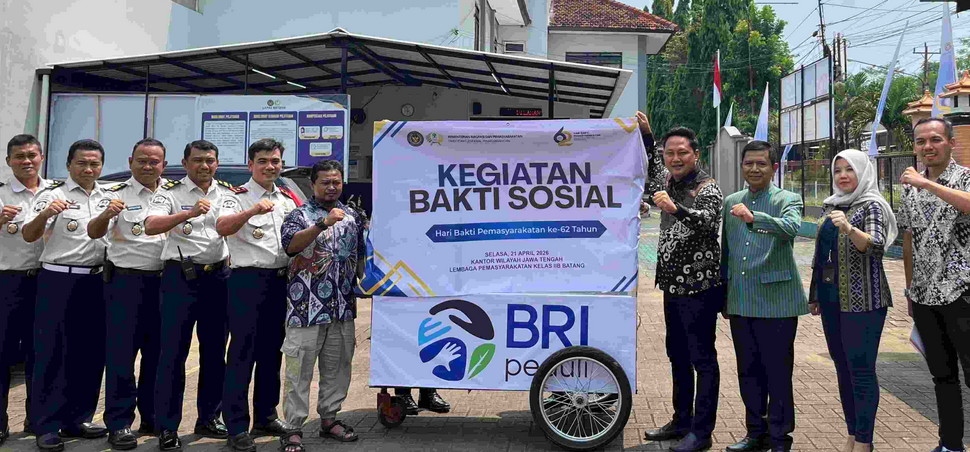 Lapas Batang dan BRI Kolaborasi Berdayakan UMKM Sambut HBP ke-62