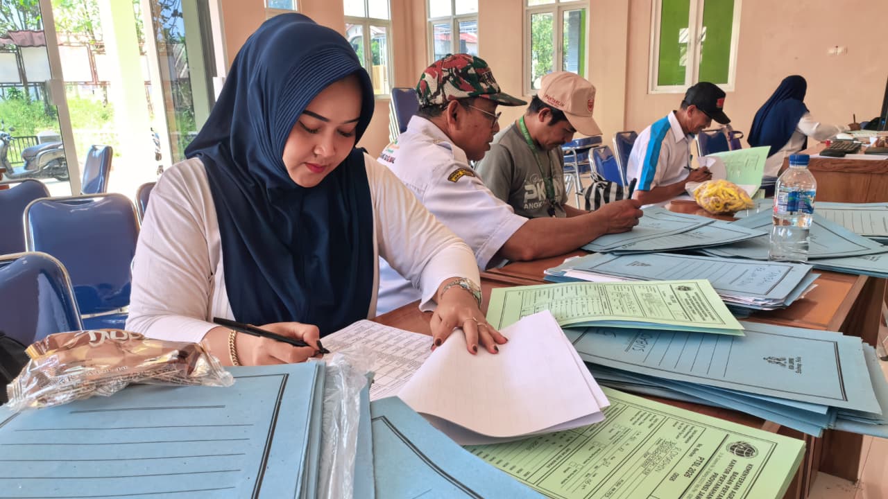 Percepat Penyelesaian PTSL 2026, Kantah Batang Verifikasi Bidang Tanah di Desa Sokan