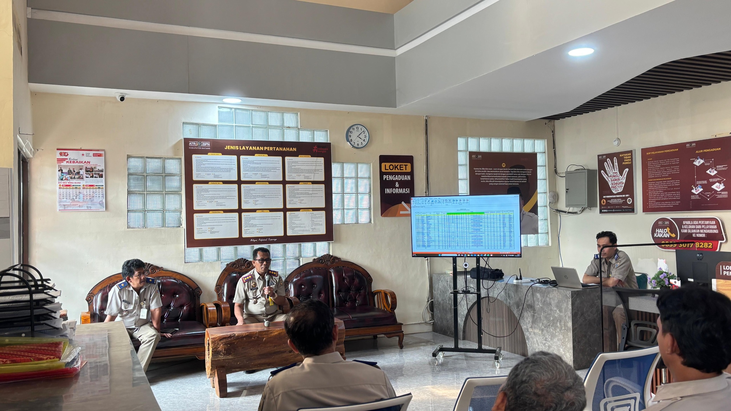 Monev PTSL Kantah Batang Dorong Percepatan Penyelesaian Berkas Tahun 2026