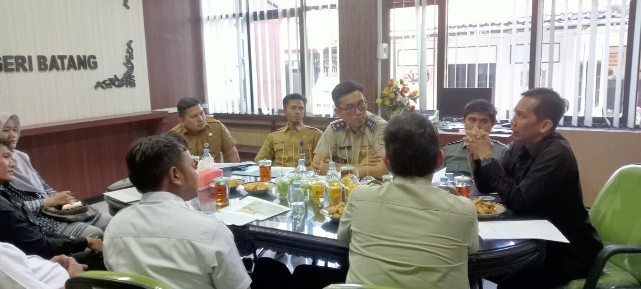 Rapat Koordinasi dan Pembahasan Penyelesaian Permasalahan Penerbitan Sertipikat Tanah Pengadilan Negeri Batang Kelas IBi
