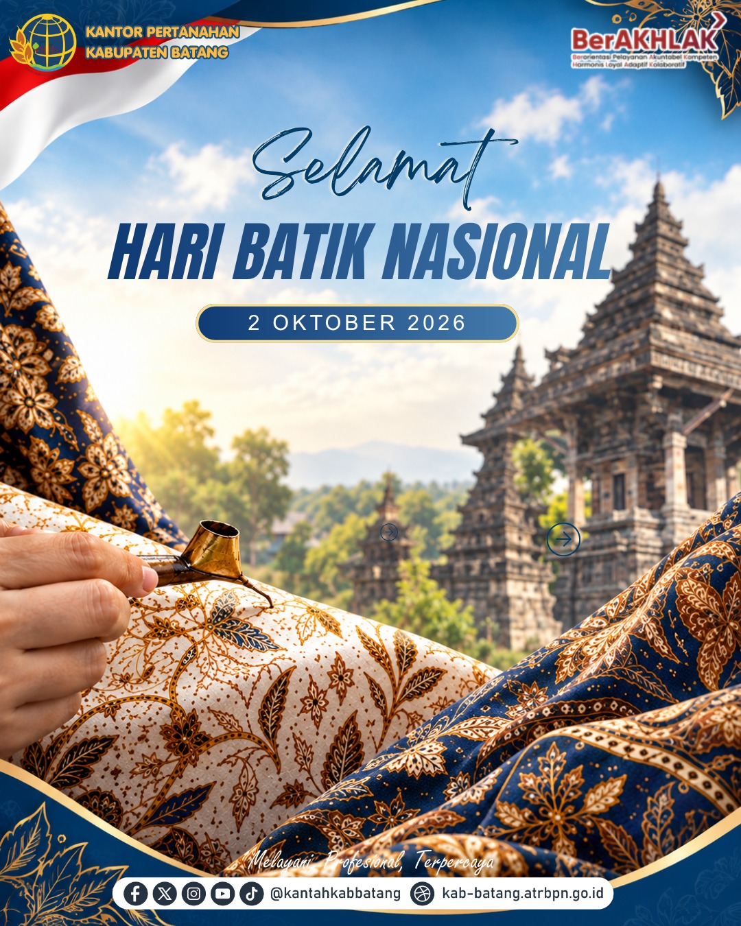 Selamat Hari Batik Nasional 2 Oktober 2026