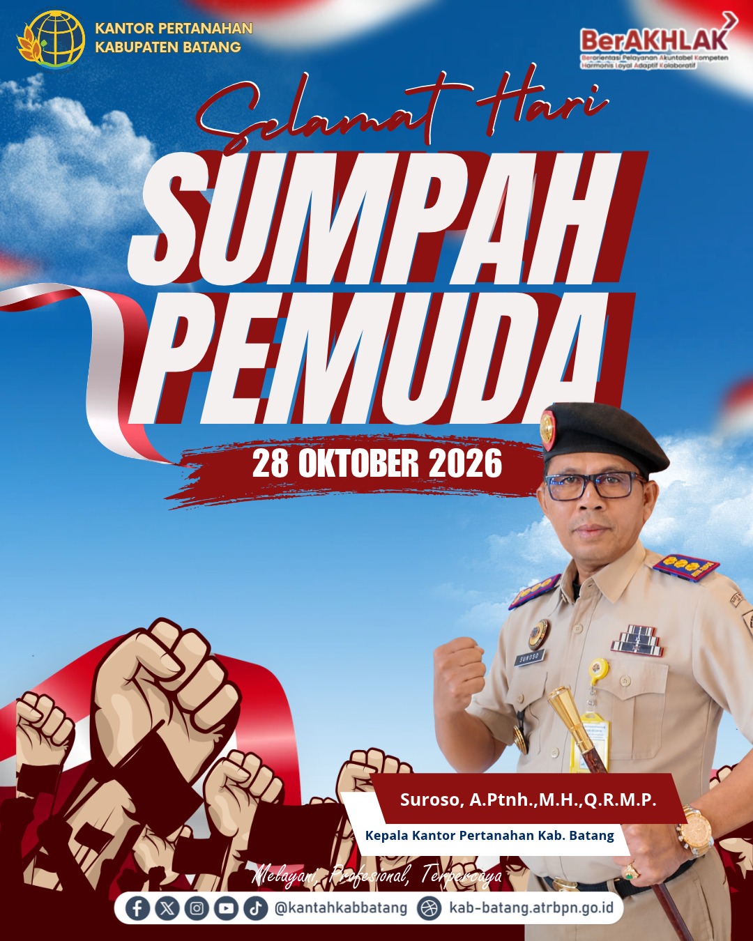 Selamat Hari Sumpah Pemuda 28 Oktober 2026
